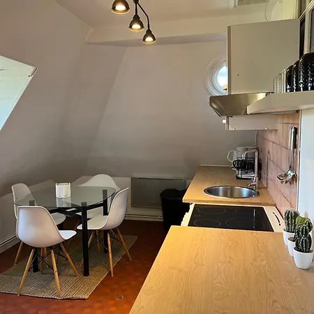 Appartement Spacieux Climatise Vue Mer Parking Lägenhet