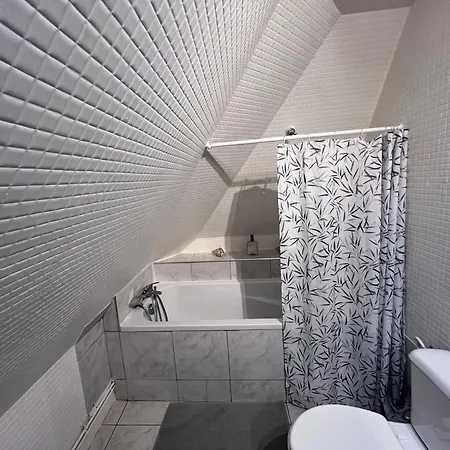 Appartement Spacieux Climatise Vue Mer Parking Lägenhet Trouville-sur-mer