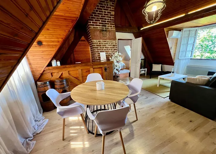 アパート Spacieux Jardin, Bbq, Vue Sur Mer, トルヴィル＝シュル＝メール