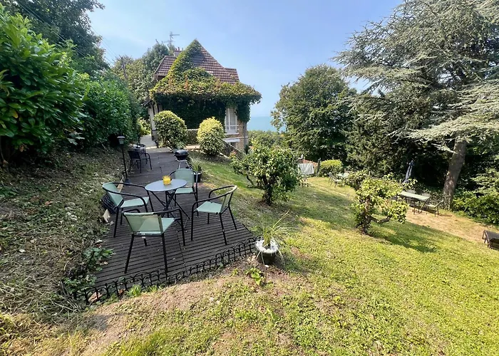 Spacieux Jardin, Bbq, Vue Sur Mer, Trouville-sur-Mer